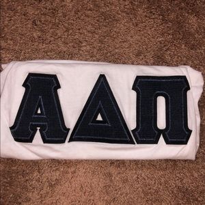 Adpi Alpha Delta Pi Letter T-shirt
